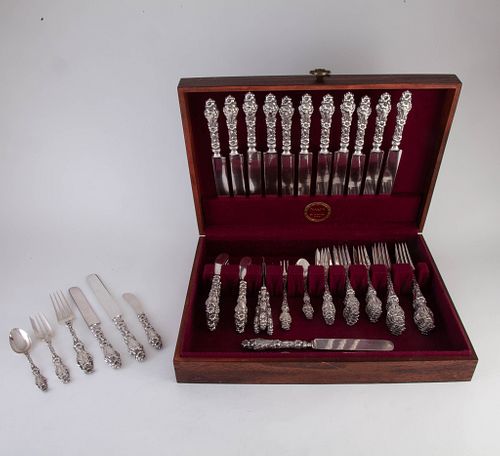 Whiting Mfg. Co. Lily Sterling Silver Assembled Flatware
