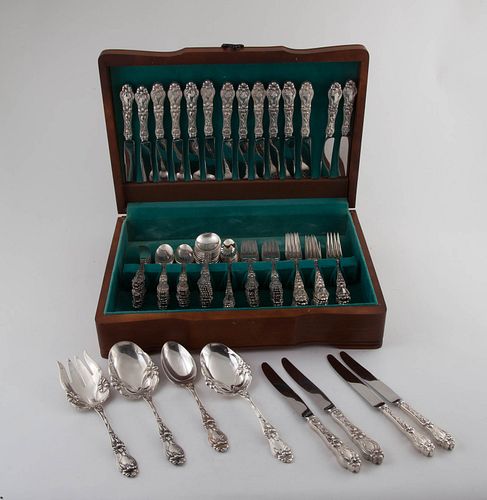 Frank M. Whiting Lily Assembled Set of Flatware