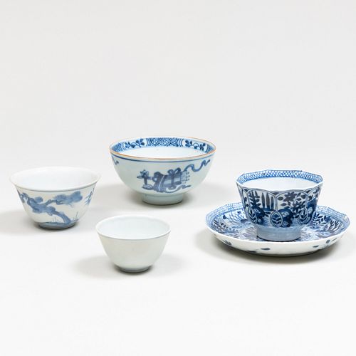  Group of Four Chinese Porcelain Teabowls 