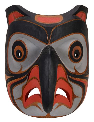 Kwakwaka'wakw Horned Owl Mask