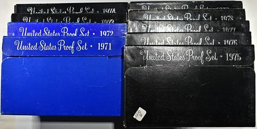 1971-79 US PROOF SETS