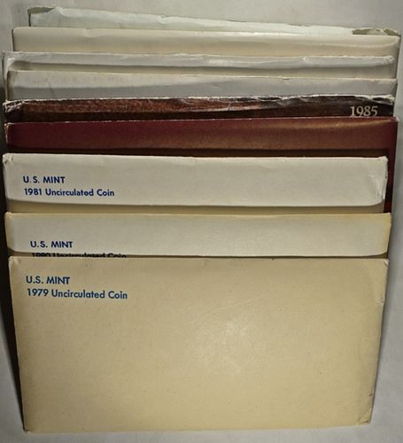 1979-89 US MINT SETS