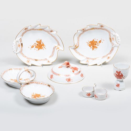 Group of Herend Porcelain Wares
