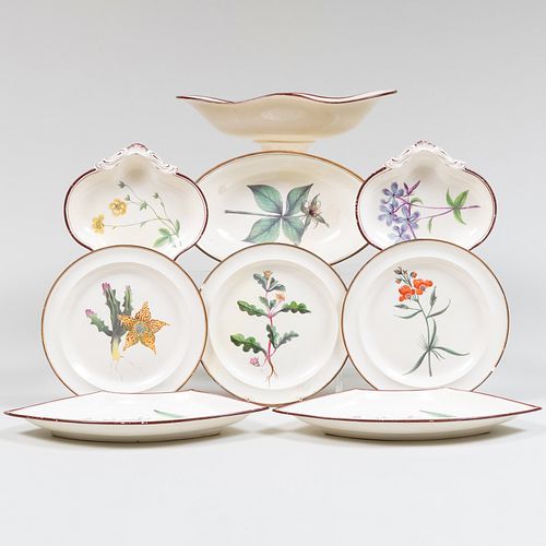 Spode Botanical Porcelain Part Porcelain Service