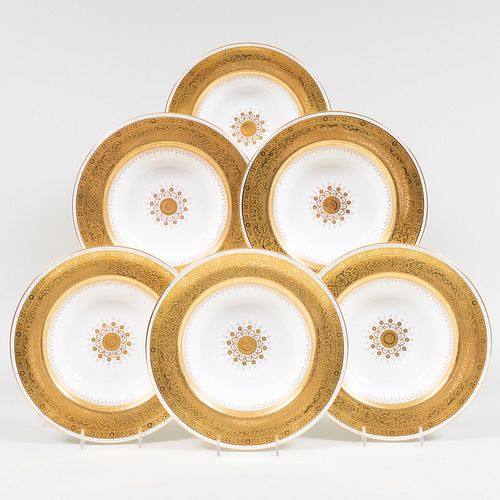Set of Twenty Mintons Porcelain Soup Plates