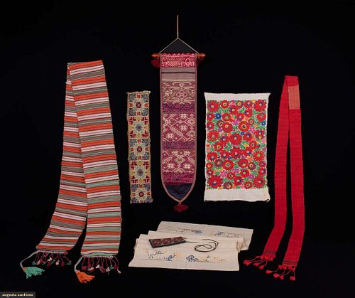 COLLECTION OF REGIONAL ACCESSORIES, LATE 19TH-EARLY 20TH
