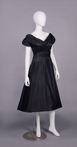 COUTURE JEAN PATOU COCKTAIL DRESS, FRANCE, 1950s