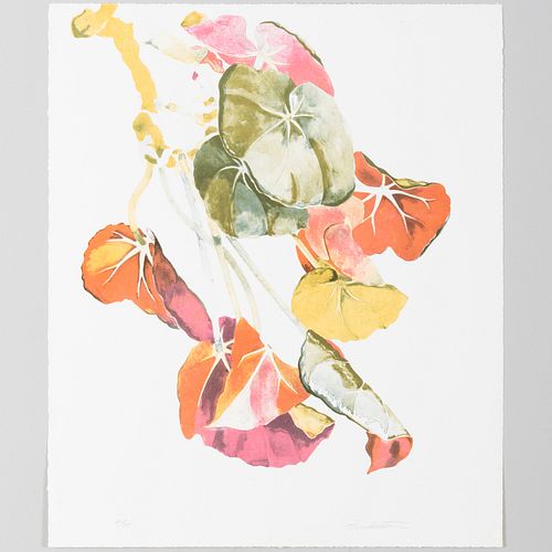 Sondra Freckelton (1936-2019): Flowers: Group of Eight 