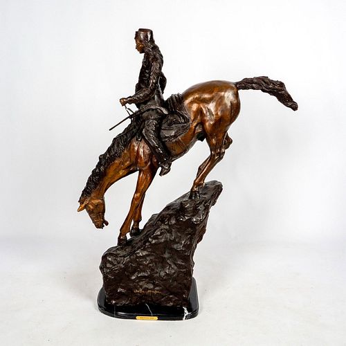 After Frederic Remington Bronze Sculpture, Mountain Man