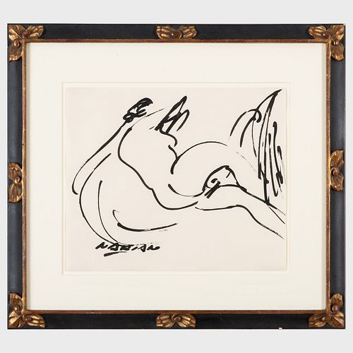 Reuben Nakian (1887-1986): Leda and the Swan