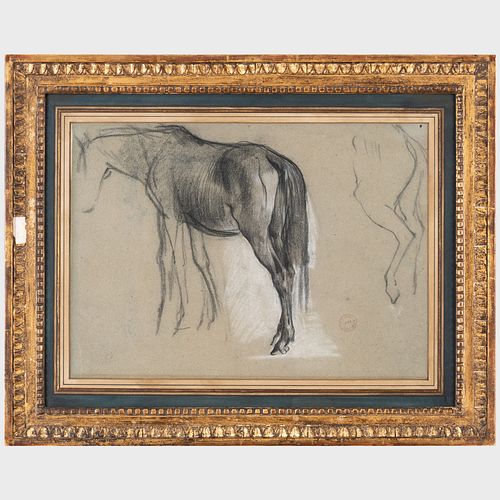 Eugene Fromentin (1820-1876): Horse Study