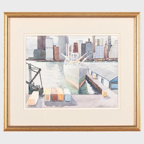 M. Patterson: At the Dock, NYC