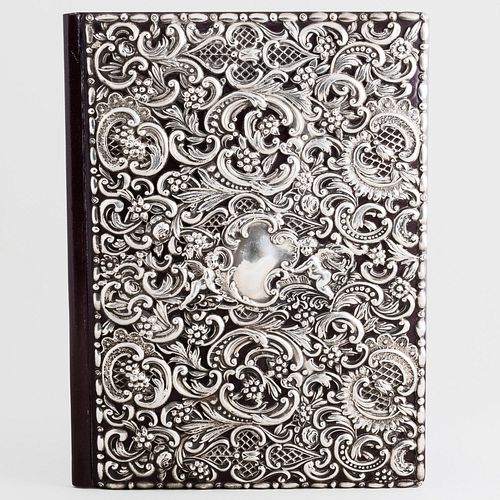 Dominick & Haff Silver Mounted Leather Folio