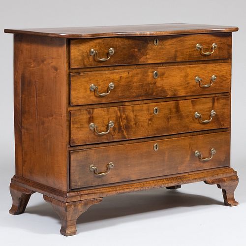Federal Maple Chest of Drawers, New England 