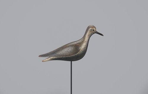 Dovetailed Golden Plover with Carved Wings Decoy by Mark S. McNair (b. 1950)
