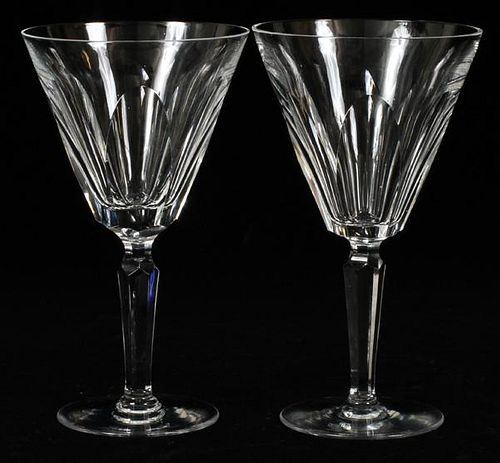WATERFORD SHEILA CRYSTAL CLARET WINE GLASSES 14
