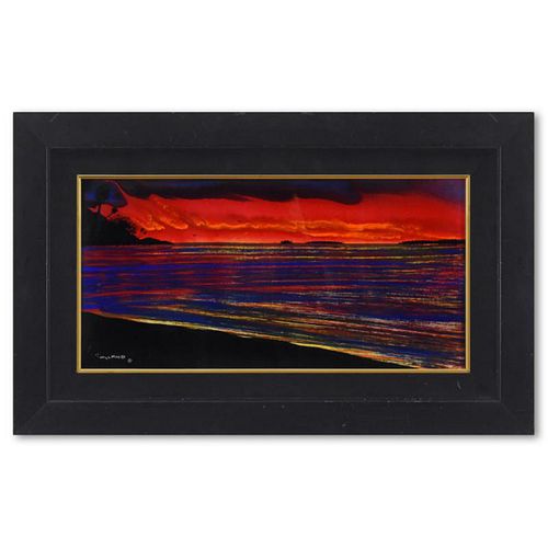Wyland, "Paradise Found 18" Framed Original Oil Painting on Canvas, Hand Signed with Letter of Authenticity. (Disclaimer)