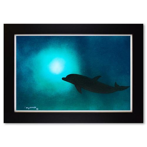 Wyland, Framed Original Painting on Canvas, Hand Signed by the artist and with a letter of authenticity.