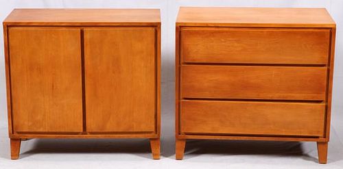 CONANT BALL CABINET AND CHEST TWO PIECES