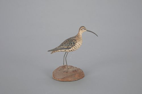 Miniature Curlew by Russ P. Burr (1887-1955)