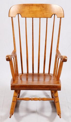 CONTEMPORARY MAPLE ROCKING CHAIR