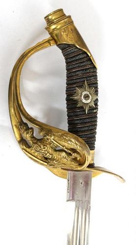 Prussian Cavalry Officer's Sword, Model 1889