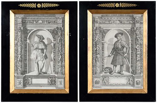 Two 17th century Prints After Giovanni Battista Fontana