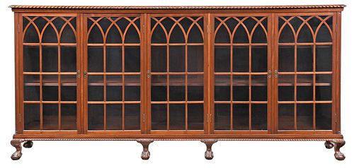 Classical Style Mahogany Bookcase