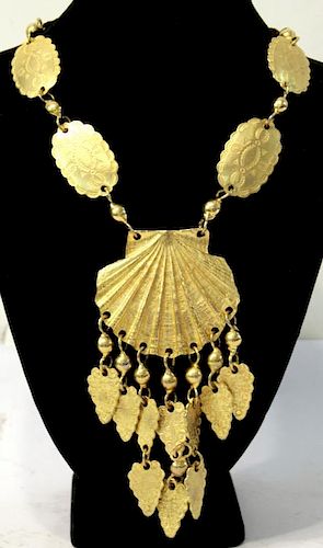 Hattie Carnegie Vintage Gold-Tone Necklace