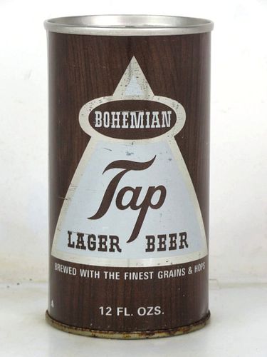 1969 Bohemian Tap Lager Beer 12oz T44-32 Ring Top Cincinnati Ohio