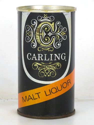 1966 Carling Malt Liquor 12oz T54-05f Fan Tab Atlanta Georgia