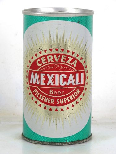 1973 Cerveza Mexicali Ring Top Can Mexico 