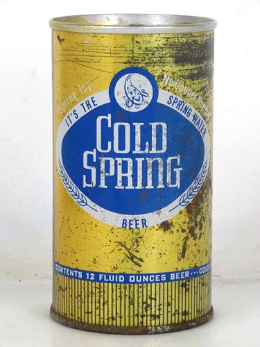 1965 Cold Spring Beer 12oz T55-31 Ring Top Cold Spring Minnesota