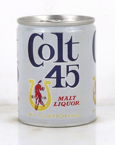 1974 Colt 45 Malt Liquor 8oz T28-10.1 Ring Top Baltimore Maryland