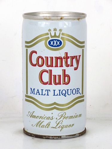 1974 Country Club Malt Liquor 12oz T57-30 Ring Top San Antonio Texas