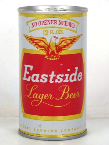 1968 Eastside Lager Beer 12oz T60-39.2a Ring Top Los Angeles California