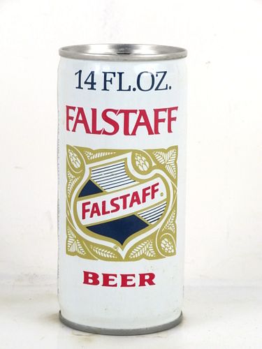 1975 Falstaff Beer 14oz T150-19 Ring Top Cranston Rhode Island