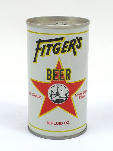 1977 Fitger's Beer 12oz T65-23 Ring Top New Ulm Minnesota