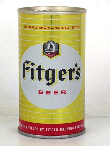 1971 Fitger's Beer 12oz T65-21.2 Ring Top Duluth Minnesota