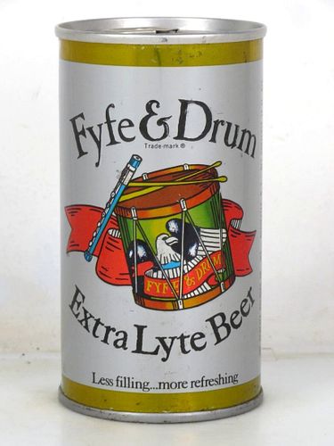 1972 Fyfe & Drum Extra Lyte Beer 12oz T66-23 Ring Top Rochester New York