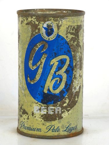 1960 GB Beer 12oz 67-38 Flat Top Los Angeles California