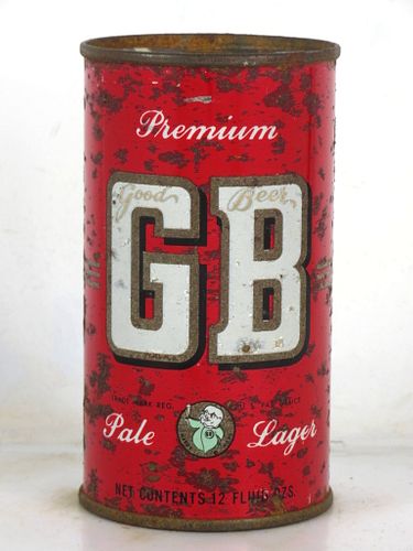 1950 GB Pale Lager Beer 12oz 67-36 Flat Top Santa Rosa California
