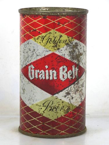 1958 Grain Belt Beer 12oz Flat Top Can Minneapolis MN 