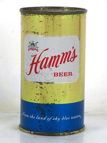 1957 Hamm's Beer 12oz Flat Top Can 79-21.1 St Paul Minnesota 