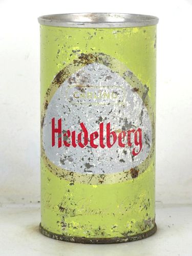 1964 Heidelberg Beer 12oz T75-01 Zip Top Tacoma Washington
