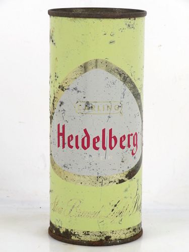 1960 Heidelberg Beer 16oz One Pint 231-01 Flat Top Tacoma Washington