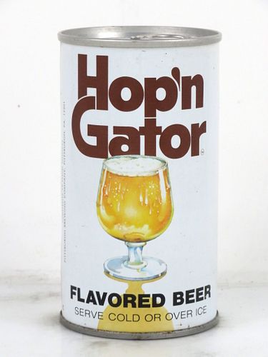 1974 Hop'n Gator Flavored Beer 12oz T77-14 Ring Top Pittsburgh Pennsylvania