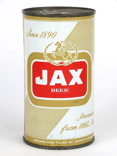1963 Jax Beer 12oz T83-01j Juice Top New Orleans Louisiana