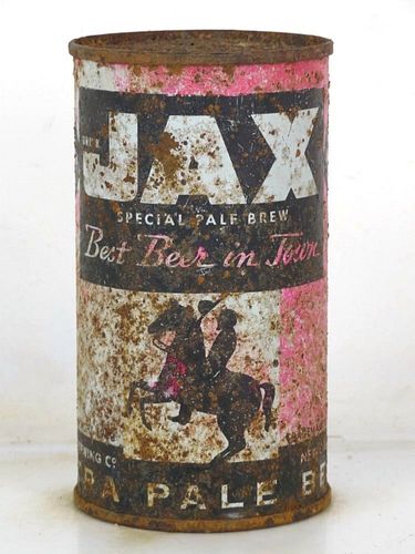 1948 Jax Beer 12oz Flat Top Can 86-08 New Orleans Louisiana 