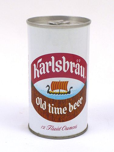 1974 Karlsbrau Beer 12oz T84-03 Eco-Tab Cold Spring Minnesota